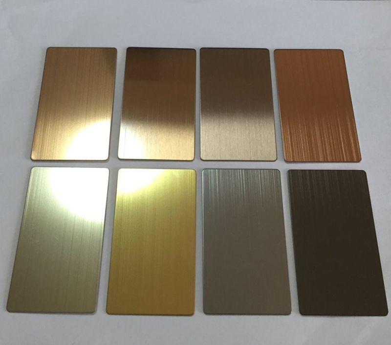 Stainless Steel Hammered Sheet 304 316 grade Embossed Pattern 1219*2438mm Size