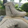 Buy cheap Hot Sale Custom Camouflage Tactical Designer Molded Sole High Quality Men High Top Military Tactical Work Boots from wholesalers