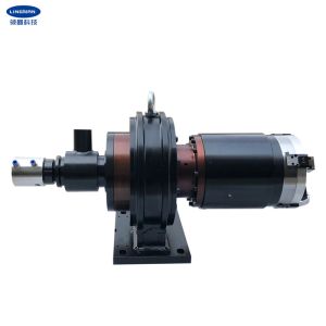 Buy cheap Closed Center 4 Jaw Double Acting Laser Rotary Chuck product