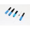 Buy cheap Quick Assembly Fiber Optic Lc Connector / Optical Fibre Cable Connectors from wholesalers