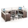 Buy cheap modern office panel workstation for 2 persons,#JO-7027 from wholesalers