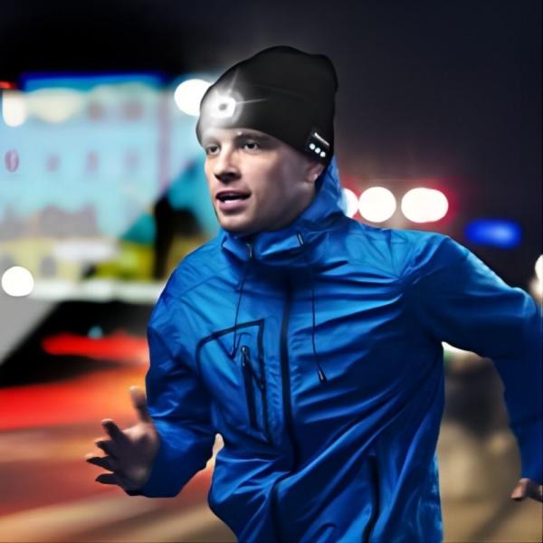 Buy cheap Bluetooth Cap with Light,Wireless Headphones & Headlamp as Great Gifts for Men,Women,Teenages from wholesalers