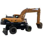 R210W 9 Hyundai Wheel Excavator Limited Sites Heavy Duty Operating Weight 22 Ton