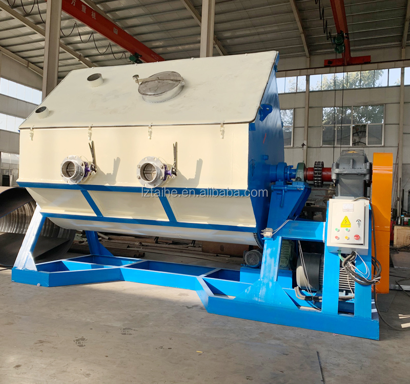 1-36 r.p.m Range of Spindle Speed Horizontal Lacquer Making Machine for Chemical Mixing