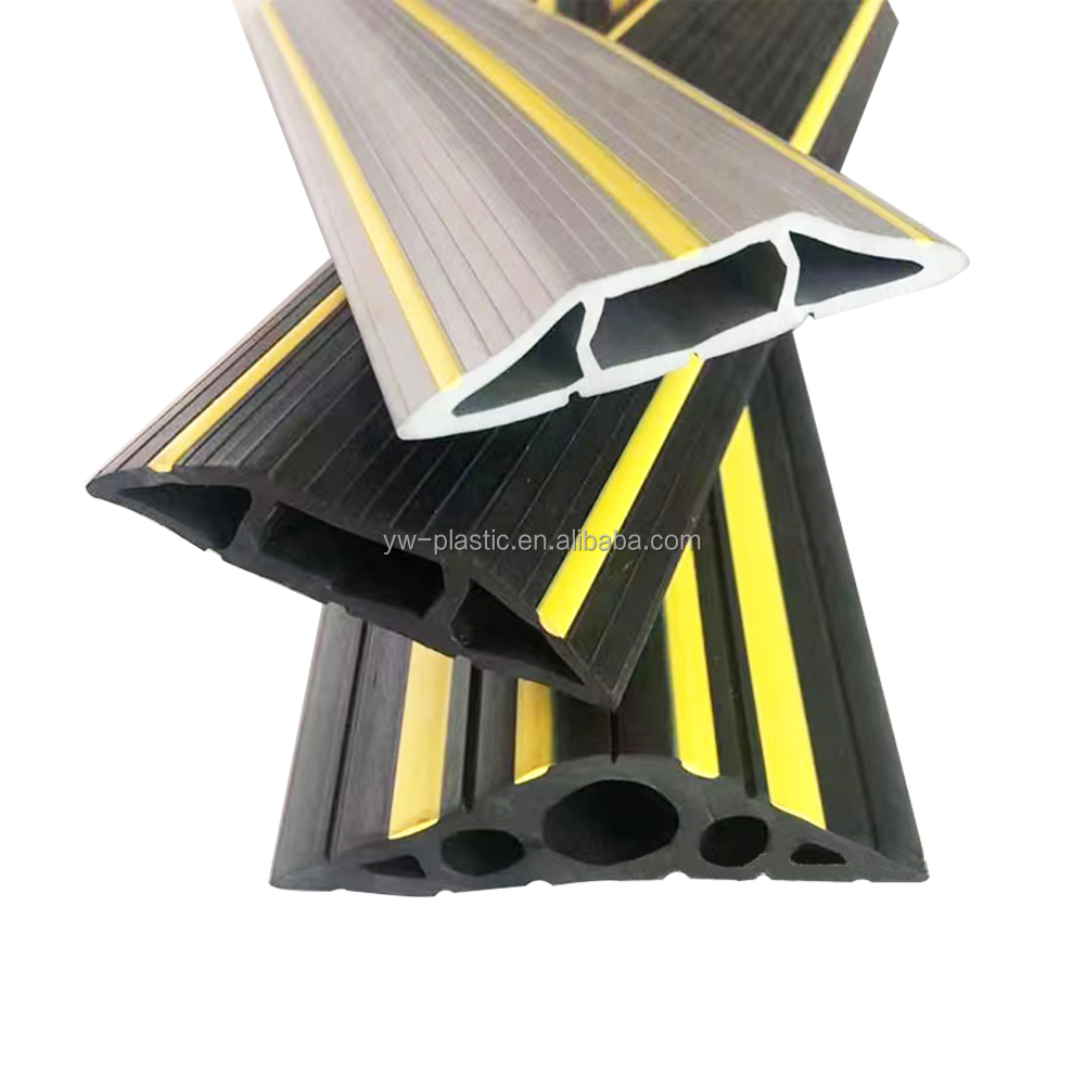 Customers' Designs Cable Management Floor Cord Cover Protector 3-Channels Cord Hide Floor