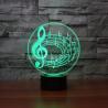 Buy cheap 88mm 3d Led Illusion Lights 138mm USB Optical Illusion Night Light from wholesalers