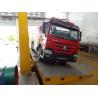 Buy cheap HOWO 10 Wheeled Heavy Duty Fire Truck Red Color With 15000L Foam Tank from wholesalers