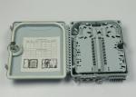 12 Core FTTH Termination Box , Outdoor Fiber Termination Box High Reliability