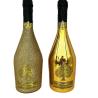 Buy cheap OEM/ODM Welcome Vodka Hot Stamping Clear Glass for Glass Products of Gin Gold Bottle from wholesalers