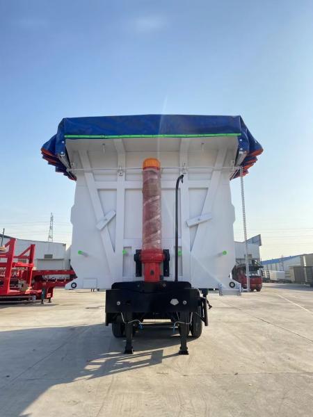 Buy cheap Self-dumping 3 Axle Trailer Dump Truck with Durable Design and Wabco Relay Valve from wholesalers