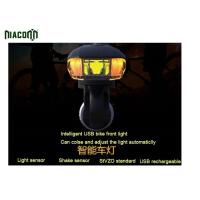 Buy cheap Aluminum Stvzo Bike Light With 1200mah Battery And Smart Shake Sensor product