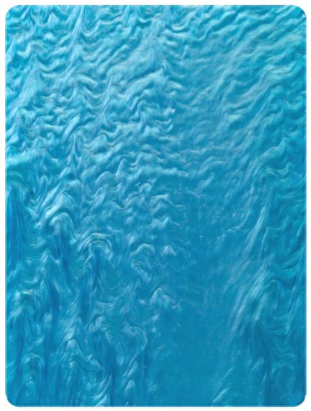 Buy cheap 1/8" Acid Blue Marbling Cast Pearl Acrylic Sheets For Home Decor Handcraft from wholesalers