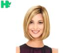 Soothing Natural Volume Synthetic Heat Resistant Wigs , Short Bobo Blonde Wig