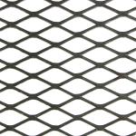 Black Iron Steel Raised Expanded Metal Flattened Expanded Metal For Construction