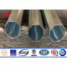 Buy cheap 16m 1000 Dan High Voltage Electrical Project Steel Tubular Pole from wholesalers