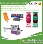 High speed ice cream packing machine,ice cream bar wrapping machine,stick ice