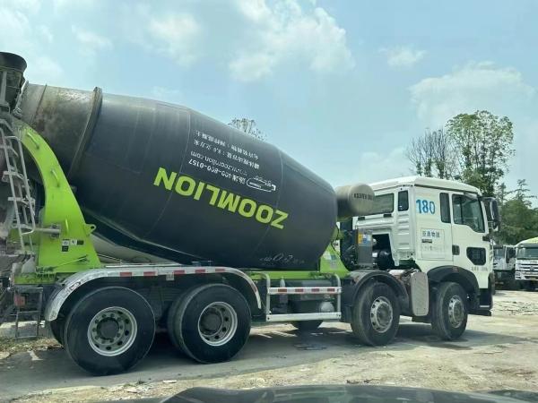 Buy cheap 2021 Zoomlion 12 cubic HOWO chassis concrete mixer truck for sale from wholesalers