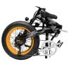 Buy cheap Black LANKELEISI Fat Tire Electric Bike 1000W Motor Folding 20 Inch from wholesalers