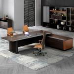 Factory Custom Modern Design L Shape Director Manger Ceo Boss Desk Executive