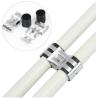 Buy cheap Chromed Assembly Accessories Connector And Joints Diameter 28mm For Lean Tube Joints from wholesalers