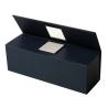 Buy cheap Black E Flute 200gsm Book Shaped Gift Box Double Open Door With Ribbon from wholesalers