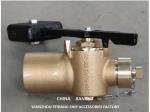 Fuel Tank Sounding Self-Closing Valve Fh-Dn40 Cb/T3778-99 Material-Bronze With