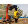 Buy cheap 20-24T Excavator Mounted Vibro Hammer For Sheet Pile Driving from wholesalers