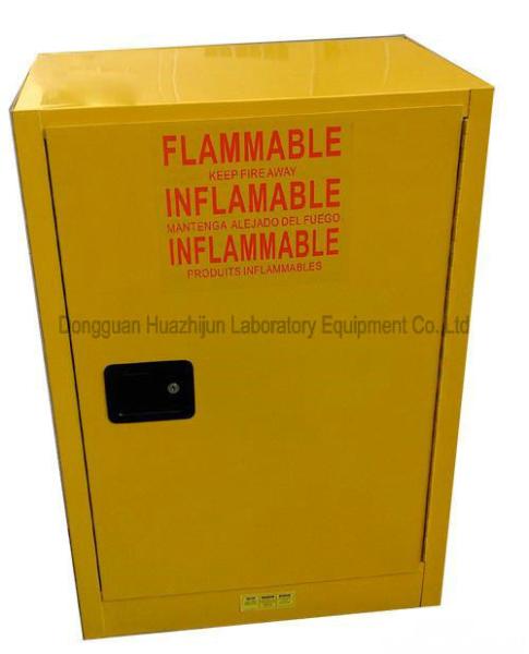 Buy cheap 889X591X457mm Locking Chemical Cabinet , Steel Flammable Liquid Storage Cupboard from wholesalers