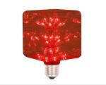 Child Bedroon 3w Decorative Filament Light Bulbs G80 Ice Square Glass