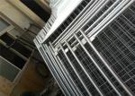 Hot Dipped Galvanized Construction Fencing , Chain Link Fence Construction