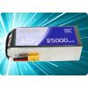 Buy cheap Lithium Polymer Drone Battery 300 Cycles 25000mAh Battery 90A Discharge Current from wholesalers