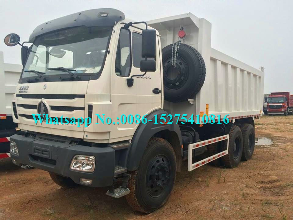 2631K 310HP Ten Wheeler Heavy Duty Dump Truck Adopt Germany Technology