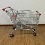 240L Convenience Store Galvanized European Market Supermarket Shopping Trolley