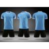 Buy cheap New fashion breathable dri fit sublimation custom design soccer jersey football uniform set from wholesalers