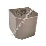 Brown Aluminum 2021 Medical Machined Parts ISO9001 Anodized CNC Machining Parts
