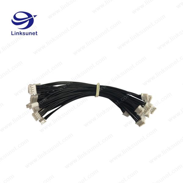 Buy cheap jst phr - 4 2.0mm Natural connectors and 24AWG black PVC cable wire harness from wholesalers