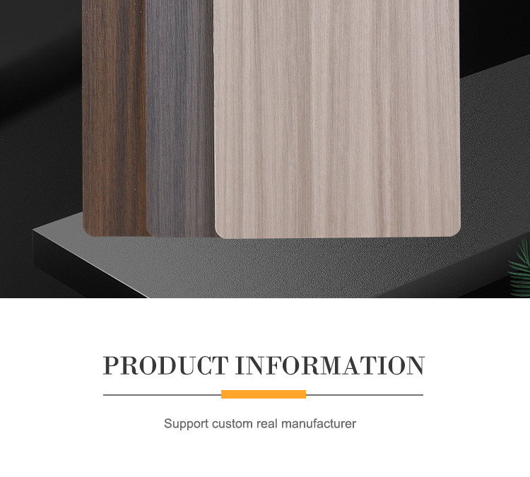 Waterproof And Soundproof Wood Grain Wood Veneer PVC Wall Panels