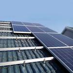 Hot Dip Steel Sandwich Inclined Frameless Solar Panel Roof Mounting Systems