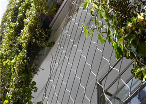 Buy cheap 80mm*80mm Stainless Steel Rope Mesh Handmade 316L Garden Netting For Climbing Plants from wholesalers
