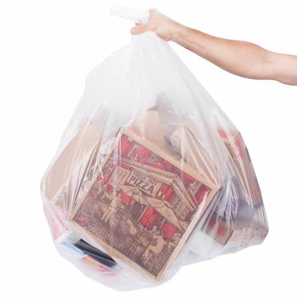 Buy cheap Low Density Commercial Garbage Bags / Trash Bags 45 Gallon 1.2 Mil 40" X 46" from wholesalers