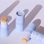 Biodegradable Paper Tube Packaging For Natural Deodorants Push Cardboard Tube