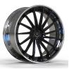 Buy cheap Audi Rs6 5 X 112 Rims 6061-T6 Aluminum Alloy 20 Inch 2 Piece Polish Rims Polish Barrel+Black Disc from wholesalers