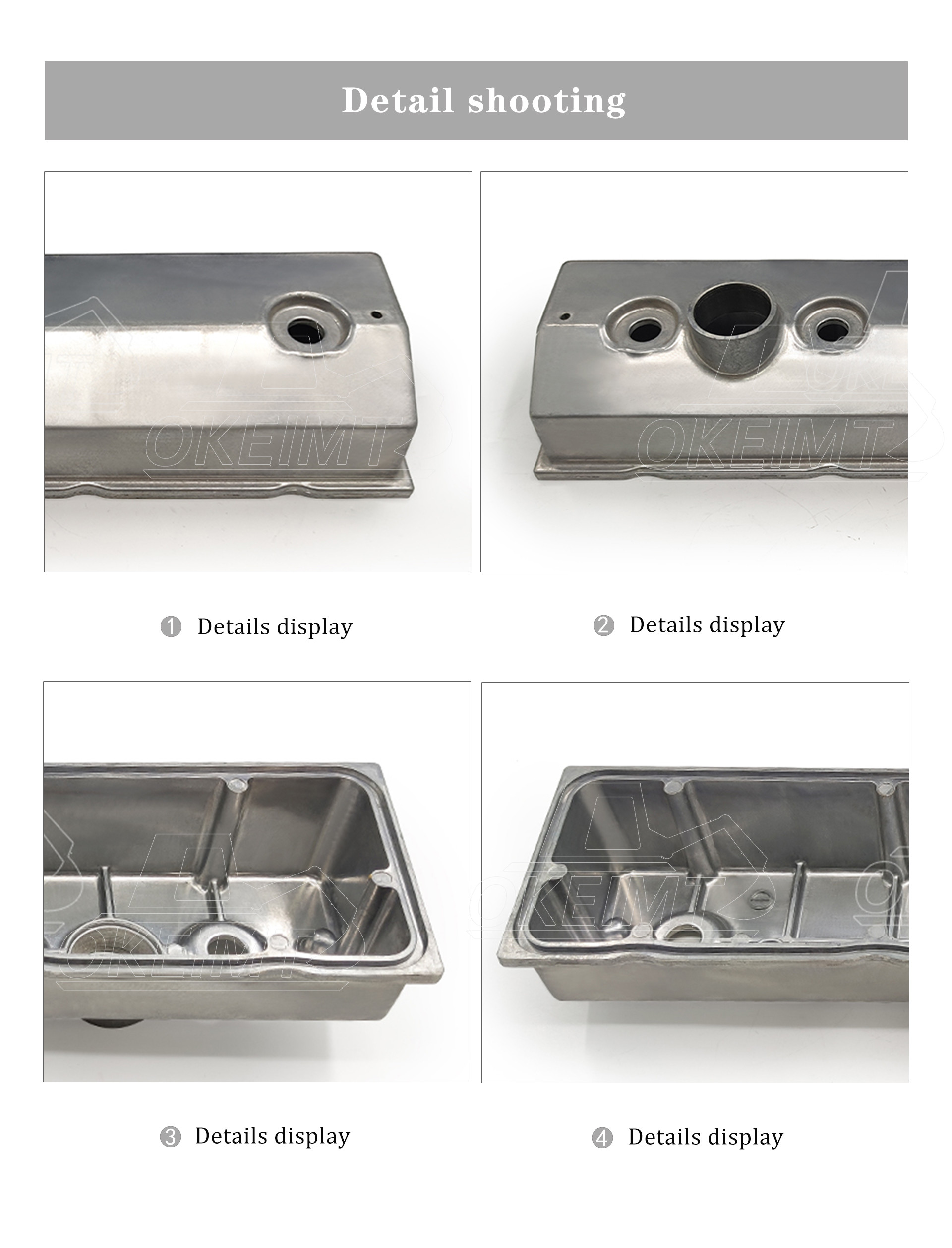 Cummins B3.3 Valve Chamber Cover Engine excavator accessories