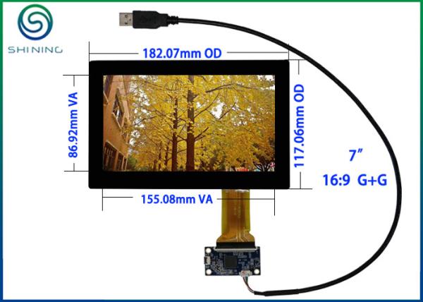 Buy cheap USB 7" Capacitive Touch Screen , ITO Glass Cover Lens Multi-Touch Panel For Intelligent Appliances from wholesalers