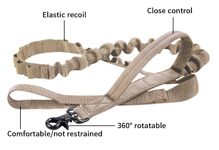 Rope Large Dog Collar Leash Set Personalized Tactical Leash And Collar