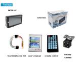 Waterproof 2 Din Car Stereo Build In USB SD BLUETOOTH Backup Camera