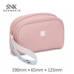 Waterproof Makeup Pouch Vanity Bag Portable Makeup Cosmetics Leather Wash Bag