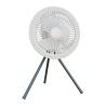 Buy cheap USB Rechargeable Portable Camping Fan With Led Light 1.30lb from wholesalers