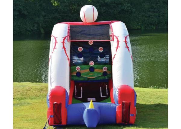 Commercial Grade Inflatable Sports Games Basketball Or Football Game Bounce