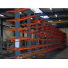 Buy cheap Adjustable Powder Coated / Hot DIP Galvanized Heavy Duty Cantilever Racking For Outdoor Steel Shelves Long Material from wholesalers